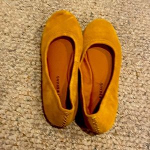 Never worn lucky brand ballet slippers
